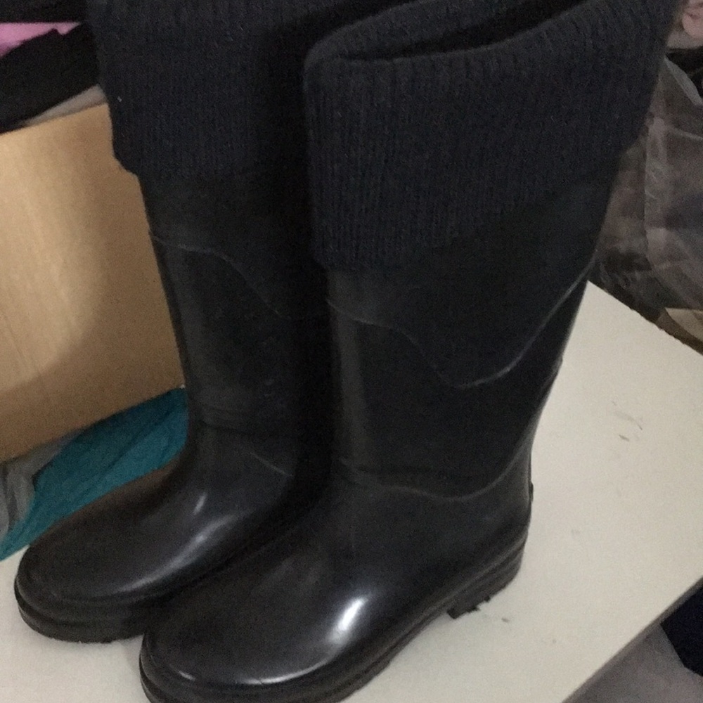 COUGAR RAIN BOOT SIZE 7 M Black